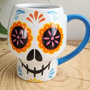 Coco Disney Pixar Sugar Skull Coffee Cup Mug Day Of The Dead 12 Oz